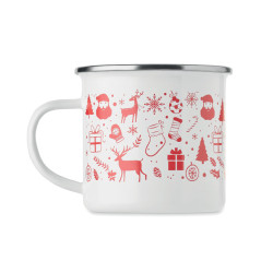 Tazza smaltata natalizia 300ml