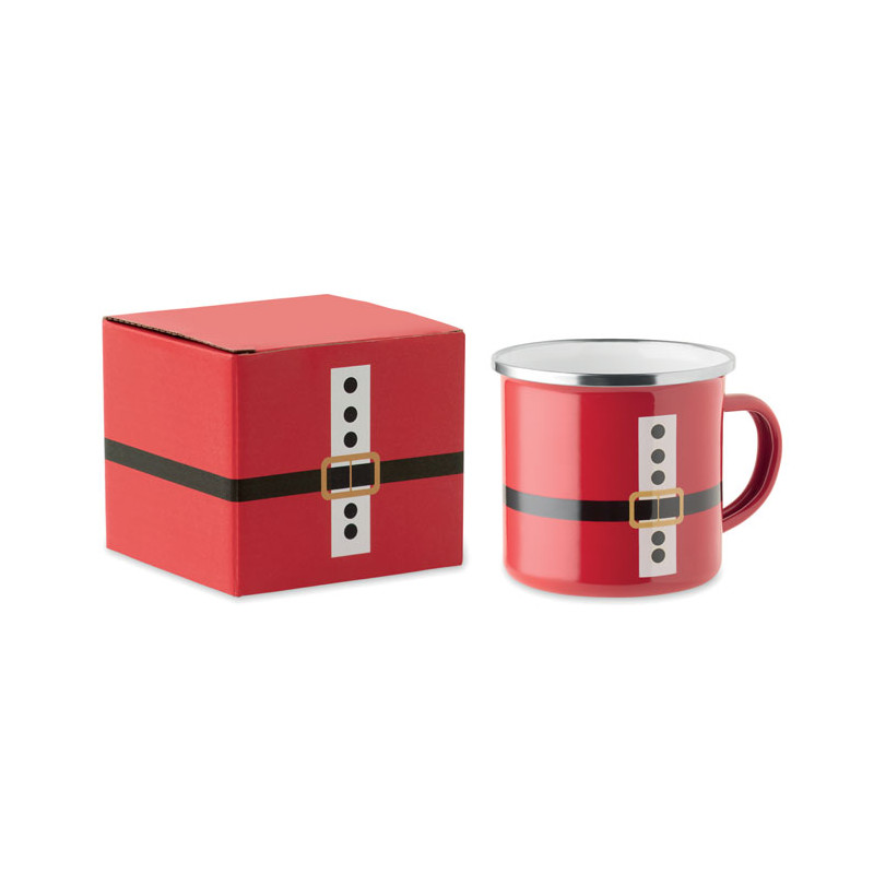 Tazza smaltata natalizia 300ml