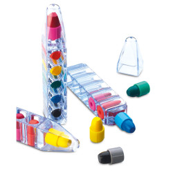 Set 6 pastelli a cera