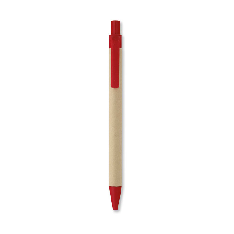 Penna a sfera in carta e mais