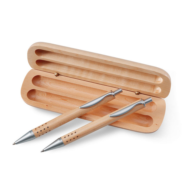 Set penna e matita in astuccio