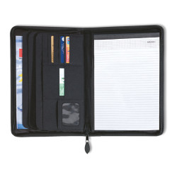 Portablocco A4 chiusura a zip