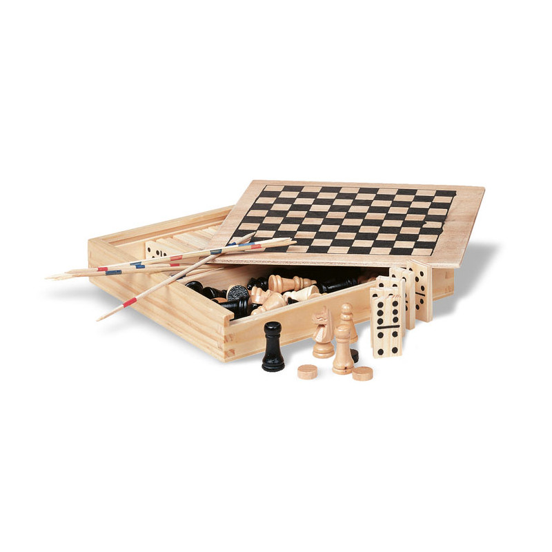 Set giochi 4in1 in legno