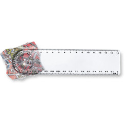 Righello (15 cm) trasparente