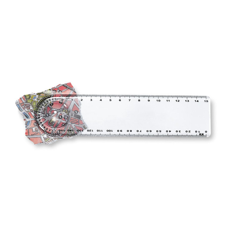 Righello (15 cm) trasparente