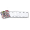 Righello (15 cm) trasparente