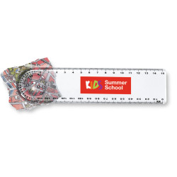 Righello (15 cm) trasparente