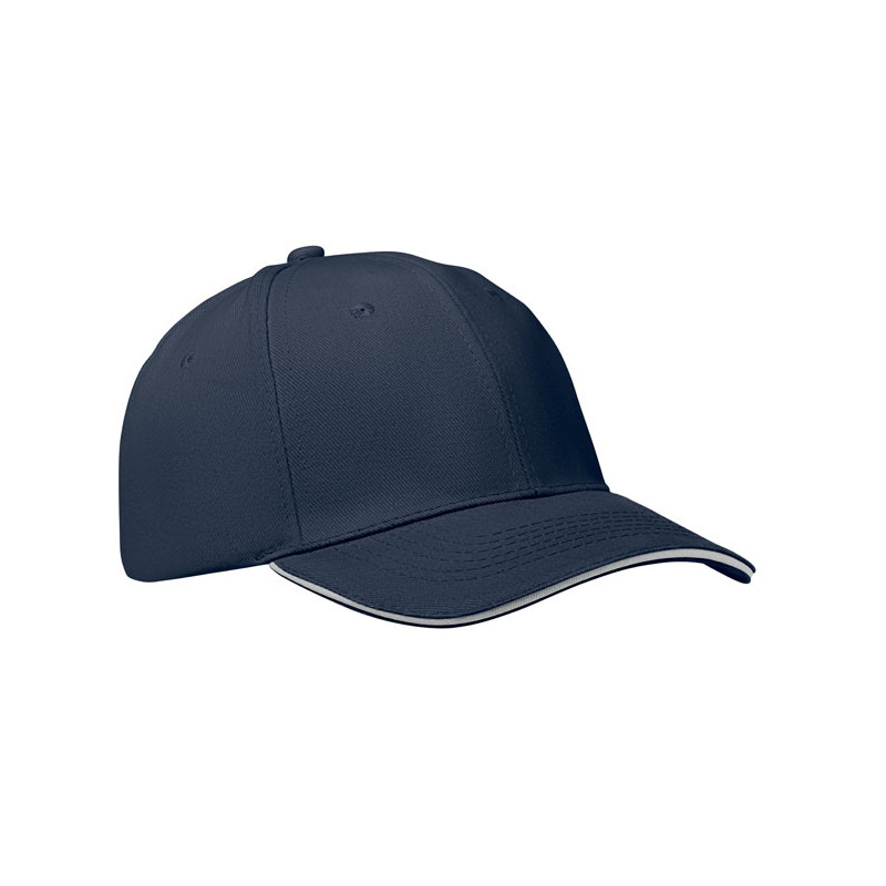 Cappellino 6 pannelli 260 gr
