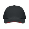 Cappellino 6 pannelli 260 gr