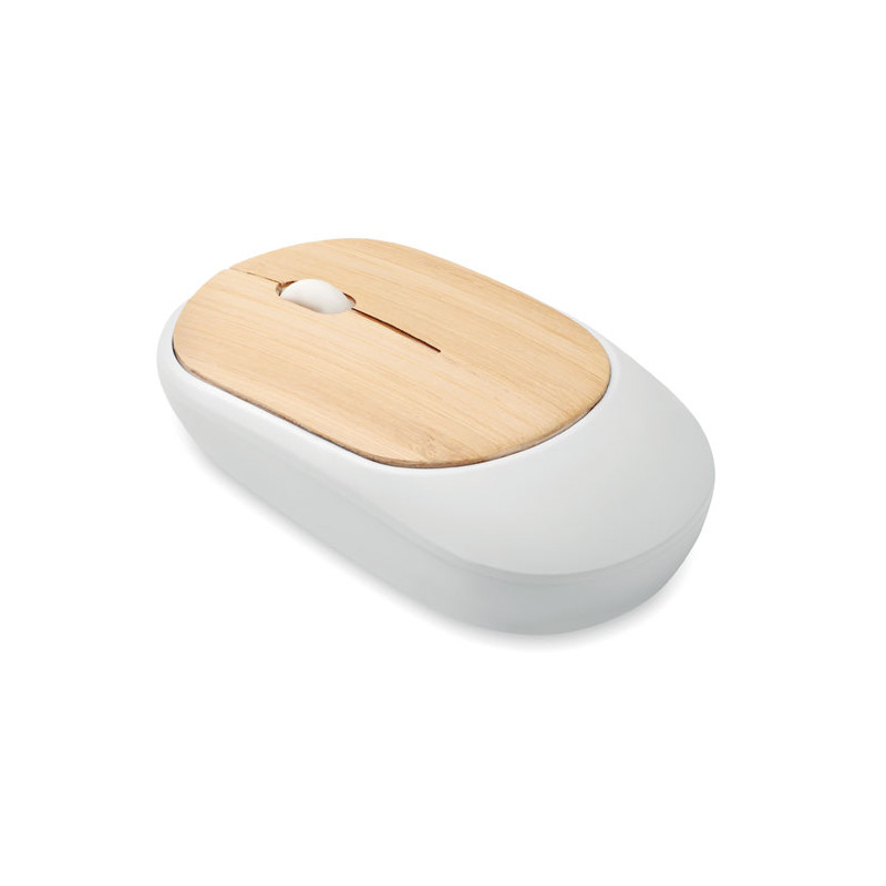 Mouse senza fili in bambù