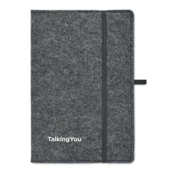 Notebook A5 feltro RPET