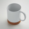 Tazza in ceramica e sughero