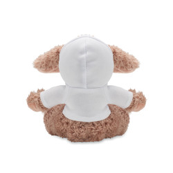 Peluche coniglietto con felpa