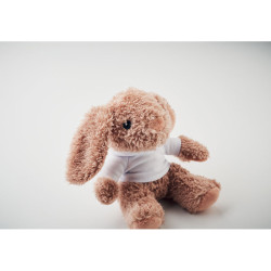 Peluche coniglietto con felpa