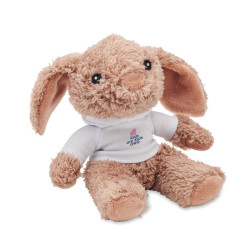 Peluche coniglietto con felpa