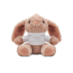 Peluche coniglietto con felpa