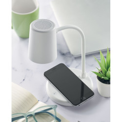 Caricatore wireless e lampada