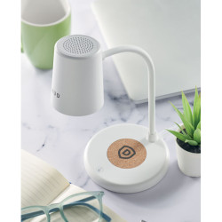 Caricatore wireless e lampada