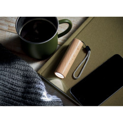 Torcia ricaricabile in legno
