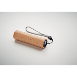 Torcia ricaricabile in legno