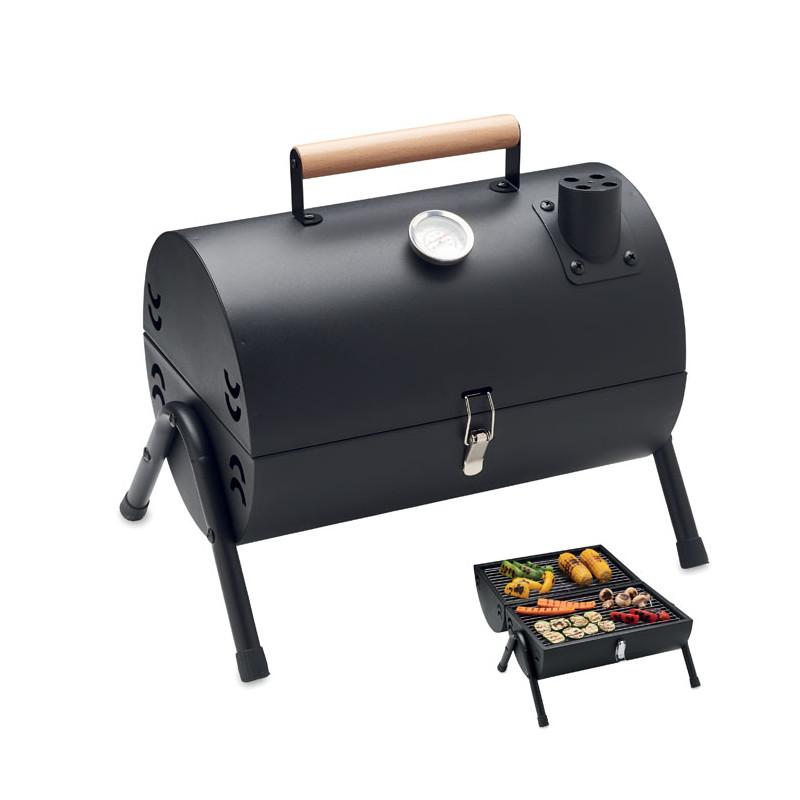 Barbecue portatile con camino
