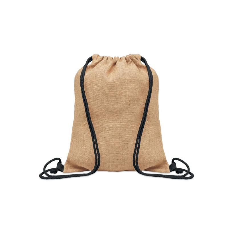 Borsa con coulisse in iuta