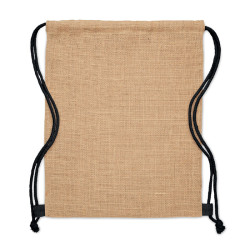 Borsa con coulisse in iuta