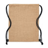 Borsa con coulisse in iuta