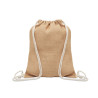 Borsa con coulisse in iuta
