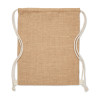 Borsa con coulisse in iuta