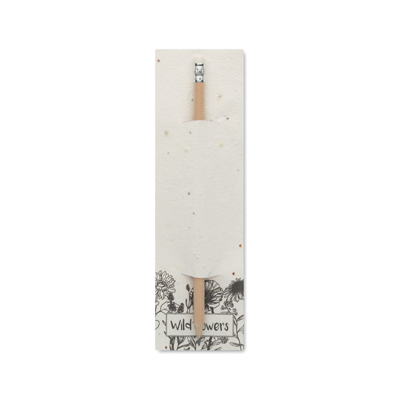 Matita in legno naturale