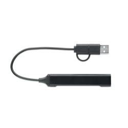 Hub USB a 4 porte 19 cm