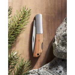 Coltello pieghevole in acacia