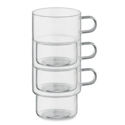 Tazza in vetro borosilicato 300