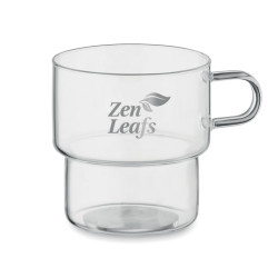 Tazza in vetro borosilicato 300