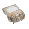 Coperta in mohair a scacchi