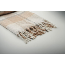 Coperta in mohair a scacchi