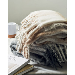Coperta in mohair a scacchi