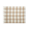 Coperta in mohair a scacchi