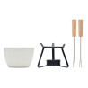 Set fonduta in ceramica 240 ml