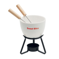 Set fonduta in ceramica 240 ml