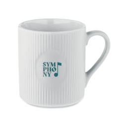 Tazza in ceramica a coste 340 m