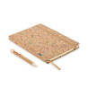 Notebook A5 in sughero colorato