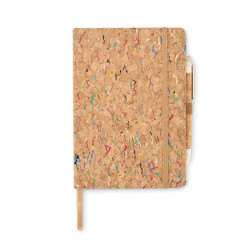 Notebook A5 in sughero colorato