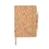 Notebook A5 in sughero colorato