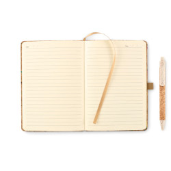 Notebook A5 in sughero colorato