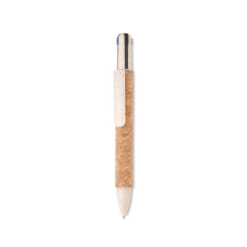 Penna a sfera in sughero con in