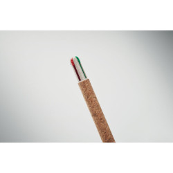 Penna a sfera in sughero con in