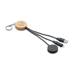 Portachiavi con cavo 4 in 1 60W