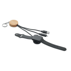Portachiavi con cavo 4 in 1 60W